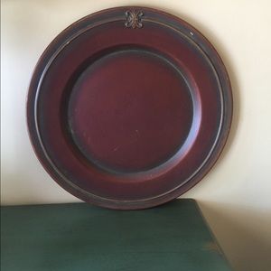 SLAH Set of 2 Renaissance Chargers Elegant EUC